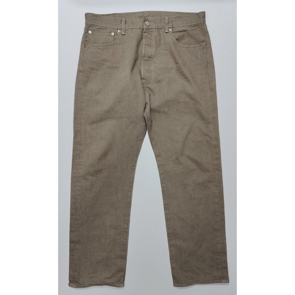 Levi's 501XX Men's Taupe Button Fly Jeans Size W36 L32